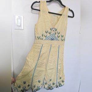 Kimchi Blue Embroidered Fit and Flare Dress size S